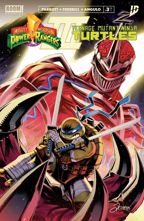 Mighty Morphin Power Rangers / Teenage Mutant Ninja Turtles III #3 Cover A