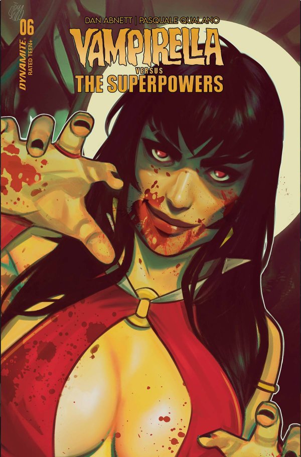 Vampirella vs. The Superpowers #6 Cover D Francesco Tomaselli Variant