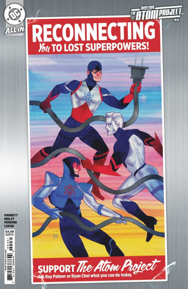 Justice League The Atom Project #4 (Of 6) Cvr C Wada Csv