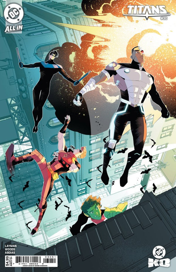 Titans #30 Cover E George Kambadais Variant