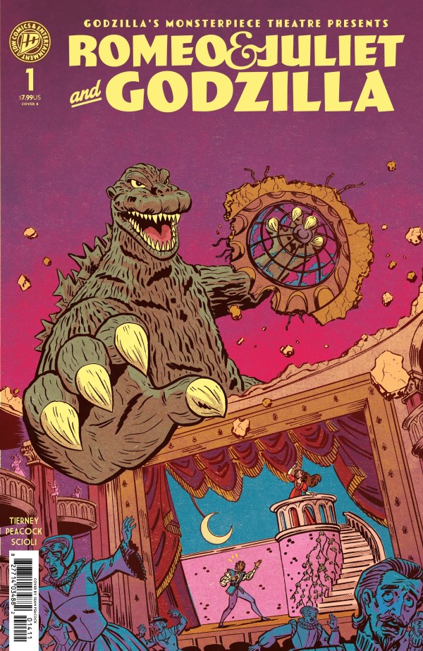 Godzilla's Monsterpiece Theatre Presents: Romeo & Juliet and Godzilla #1 Cover B Sean Peacock Variant