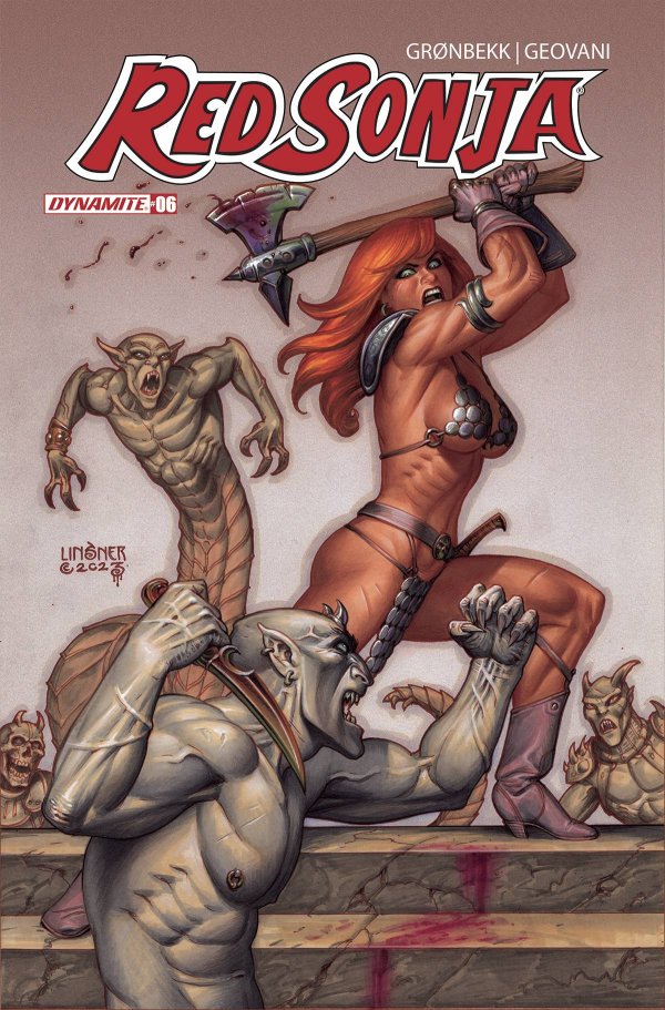 Red Sonja #6 Cover C Joseph Michael Linsner Variant