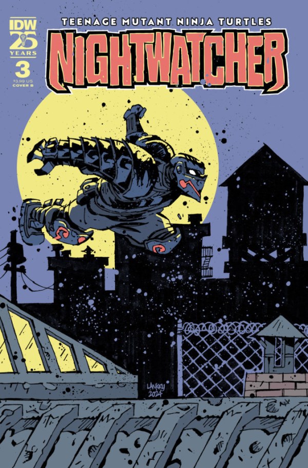 Teenage Mutant Ninja Turtles: Nightwatcher #3 Cover B Jon Lankry Variant