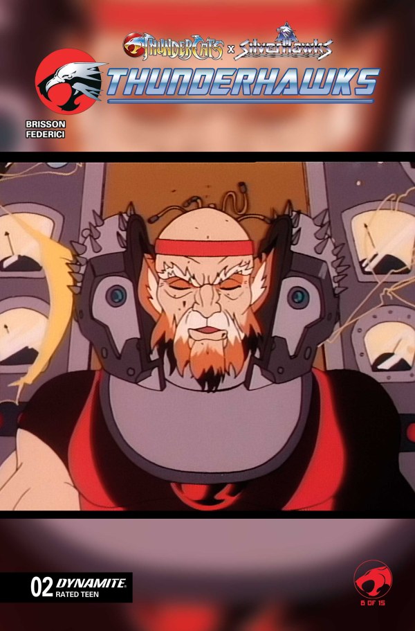 ThunderCats X SilverHawks: ThunderHawks #2 Cover E Animation Art Variant