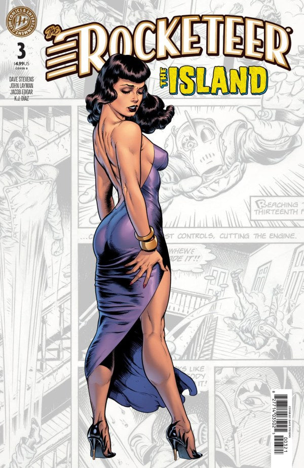 The Rocketeer: The Island #3 Cover B Dave Stevens Variant