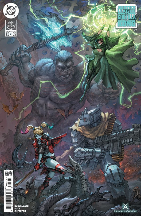 Justice League Vs Godzilla Vs Kong 2 #7 (Of 7) Cvr C