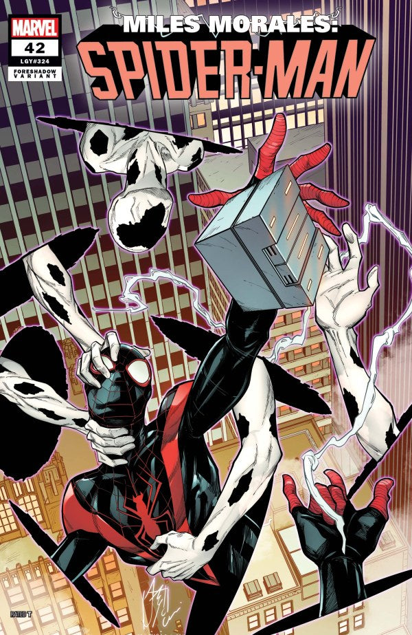 Miles Morales Spider-Man #42 Stefano Caselli Foreshadow