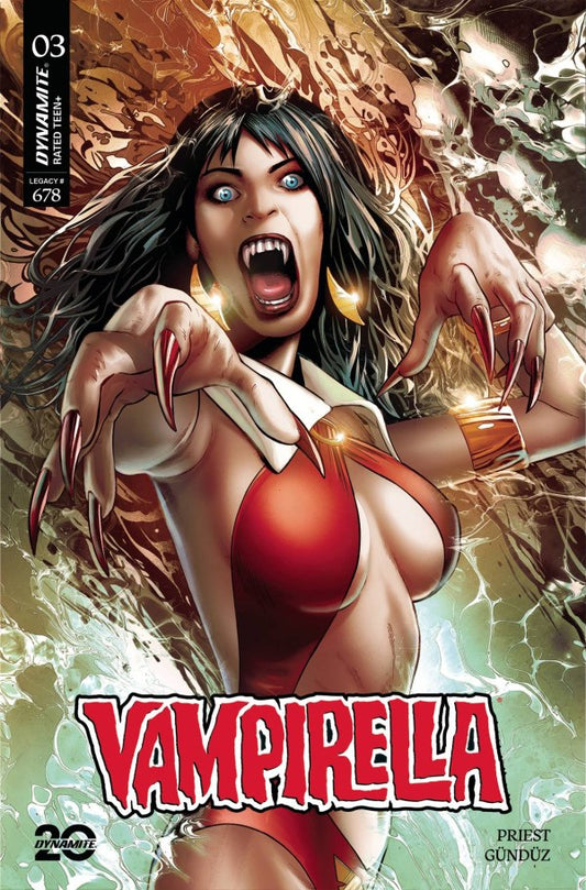 Vampirella #3 Cover F Greg Land Foil Variant