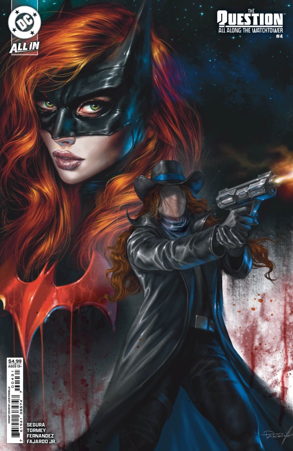 The Question: All Along the Watchtower #4 Cover C Lucio Parrillo Variant