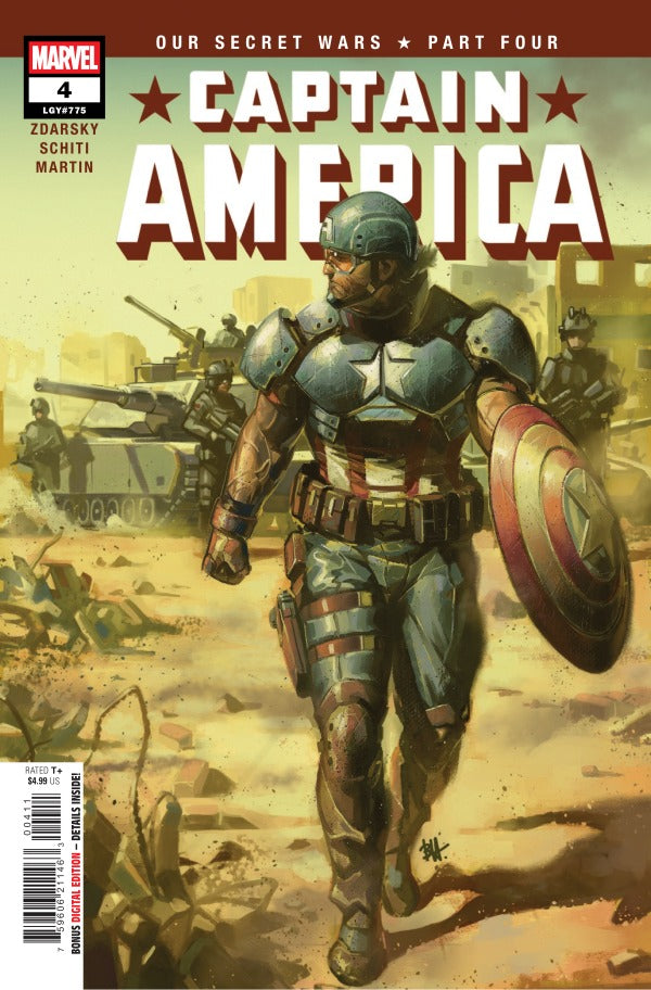 CAPTAIN AMERICA #4 2nd Ptg