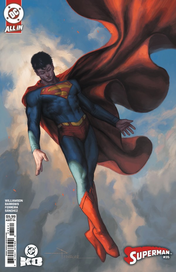 Superman #35 Cover D Davide Paratore Variant