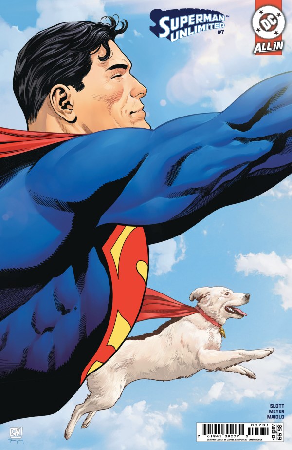 Superman Unlimited #7 Cover C Daniel Sampere Variant
