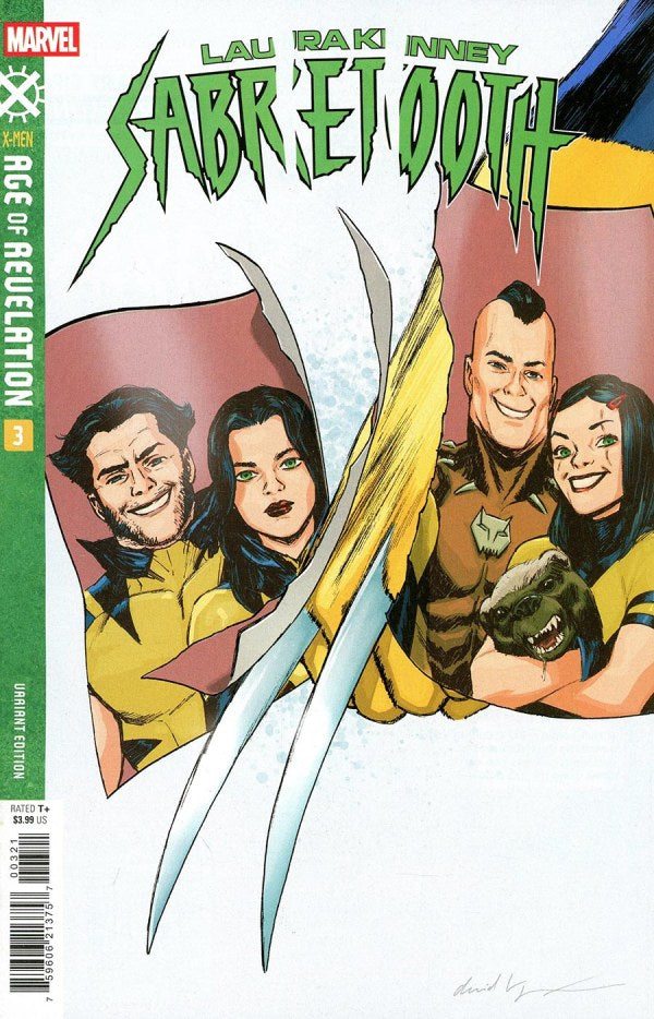 Laura Kinney: Sabretooth #3 [AOR] David Lopez