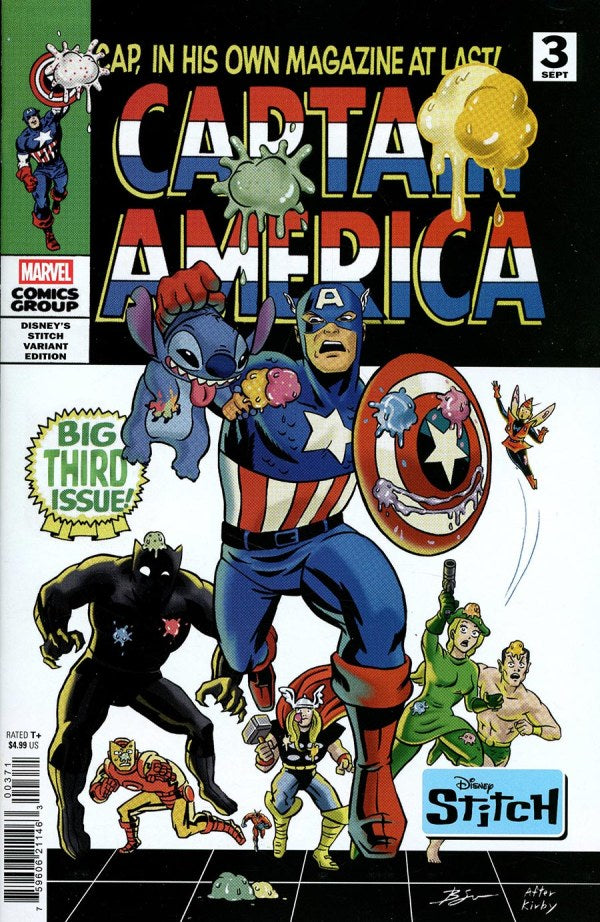 Captain America #3 Stitch