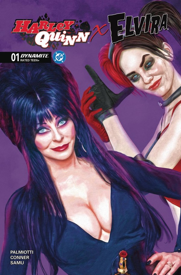 Harley Quinn X Elvira #1 Cvr E