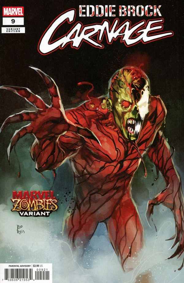 Eddie Brock Carnage #9 ROD RE IS MARVEL ZOMBIES VARIANT