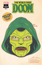 One World Under Doom #7 James Kerigan Retro Halloween Mask Variant