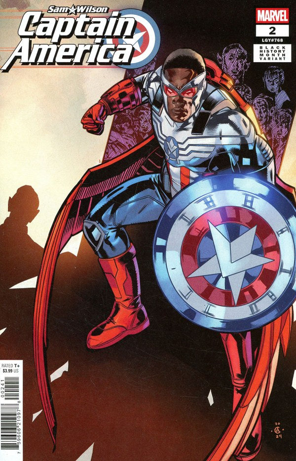 Sam Wilson: Captain America #2 Chris Allen Black History Month Variant