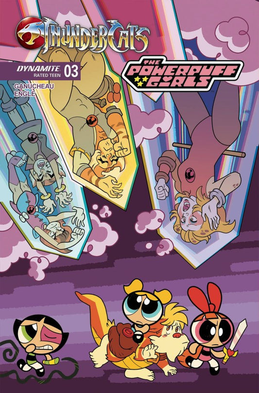 ThunderCats / The Powerpuff Girls #3 Cover B Coleman Engle Variant