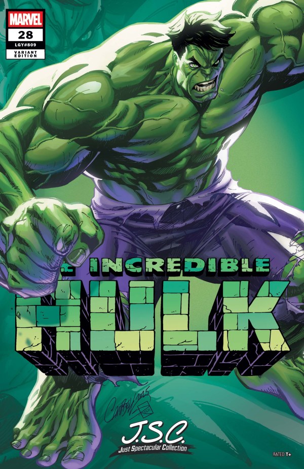 Incredible Hulk #28 J Scott Campbell Var
