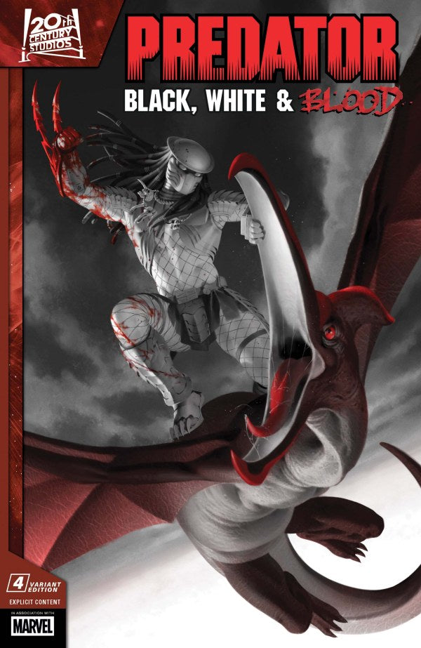 Predator: Black, White & Blood #4 Junggeun Yoon Variant