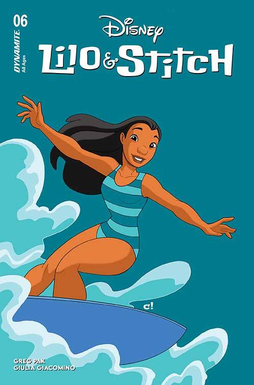 Lilo & Stitch #6 Cvr D Rousseau Color Bleed
