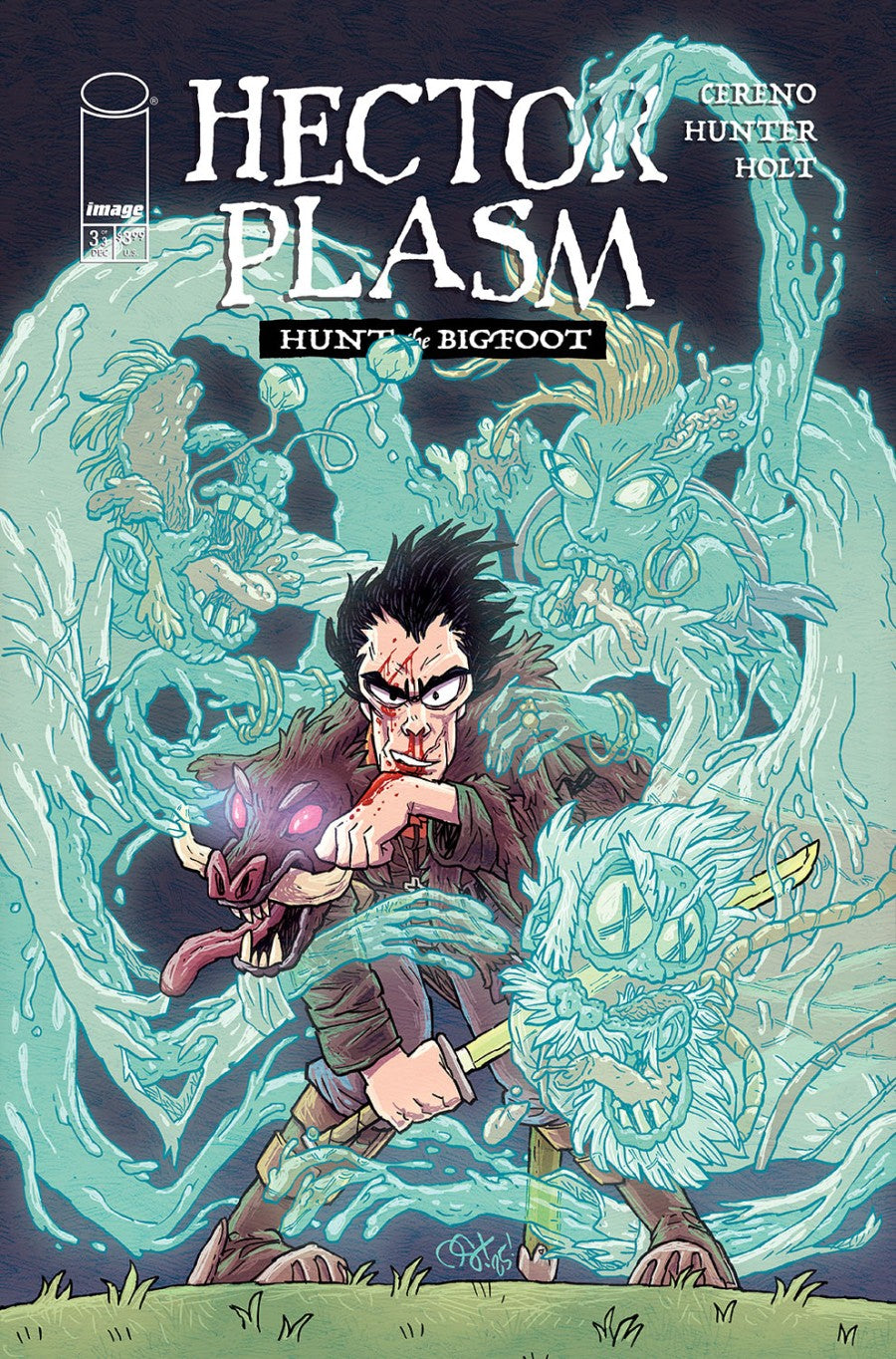 Hector Plasm Hunt The Bigfoot #3 (of 3) Cvr A
