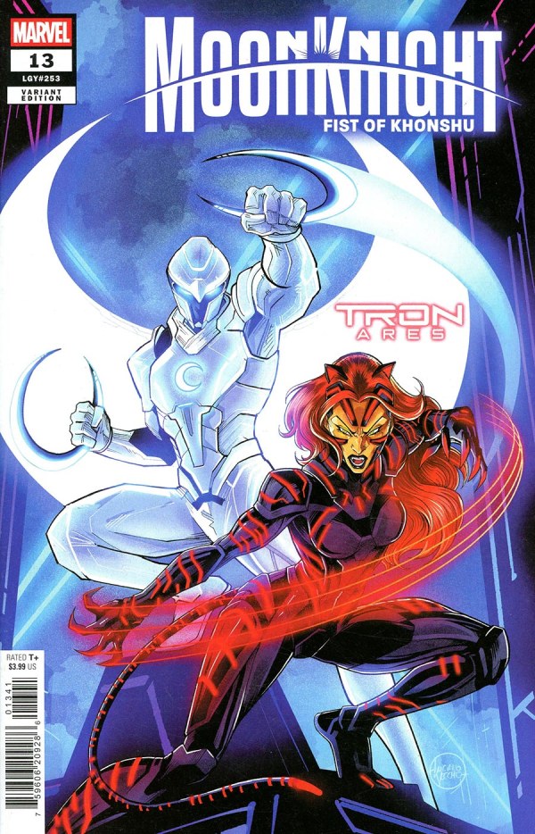 Moon Knight Fist Of Khonshu #13 Tron Ares Variant