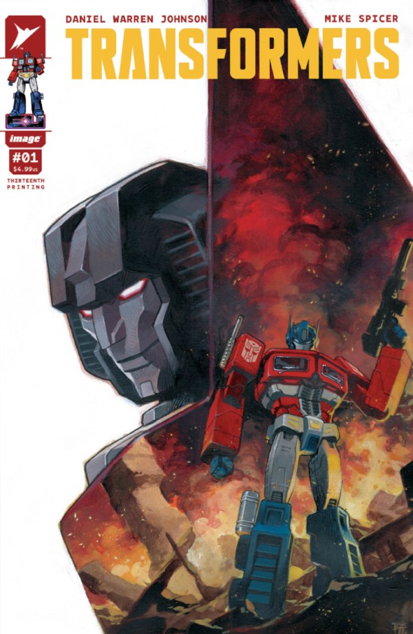 Transformers #1 13th Printing Dike Ruan