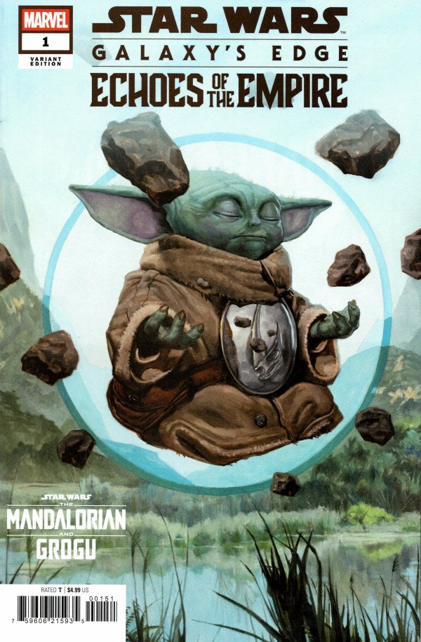 Star Wars: Galaxy's Edge – Echoes of the Empire #1 Erik M. Gist Mandalorian & Grogu Variant