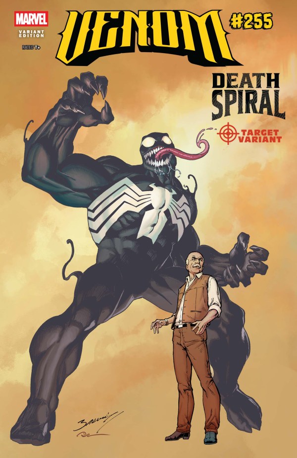 Venom #255 Mark Bagley Target Variant