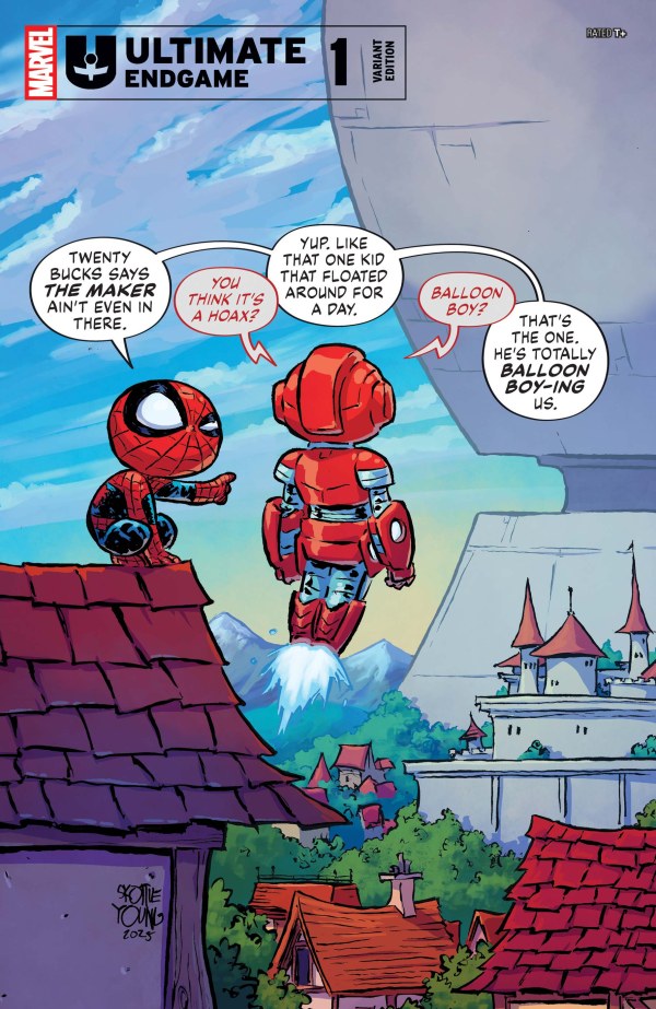 ULTIMATE ENDGAME #1 SKOTTIE YOUNG VARIANT