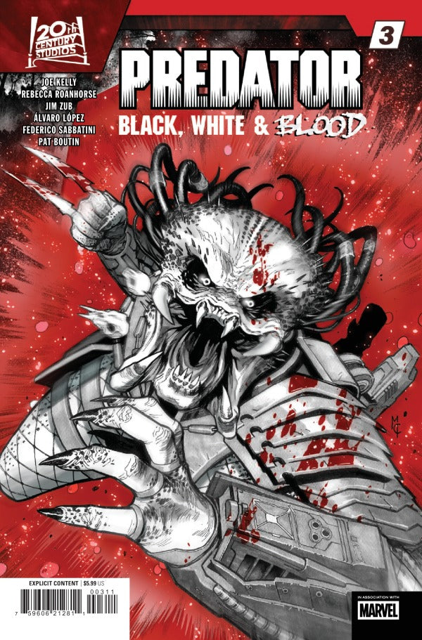 Predator: Black, White & Blood #3