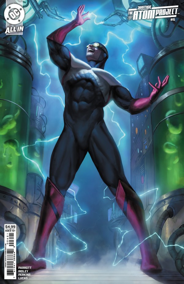 Justice League The Atom Project #6 (Of 6) Cvr B Bartling Csv