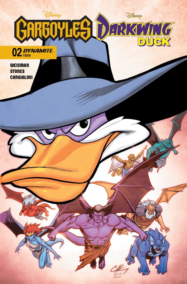 Gargoyles Darkwing Duck #2 Cvr C