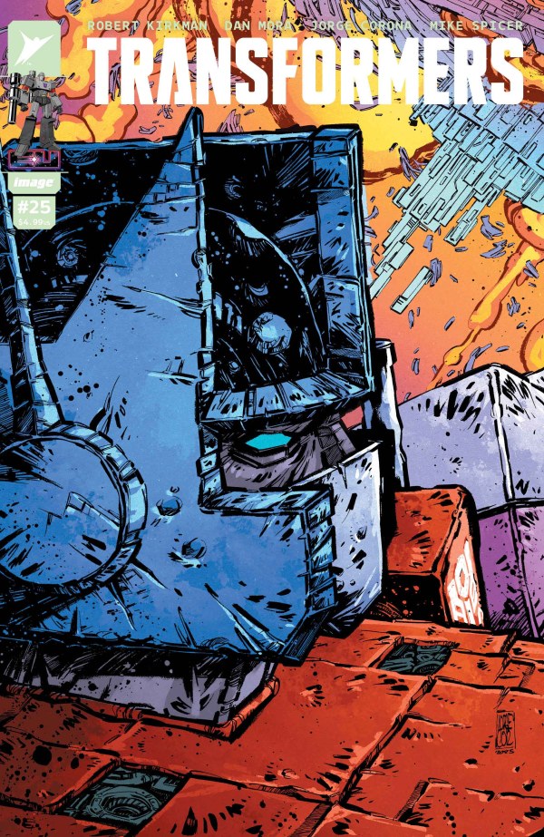 Transformers #25 Cover C Jorge Corona Connecting Variant