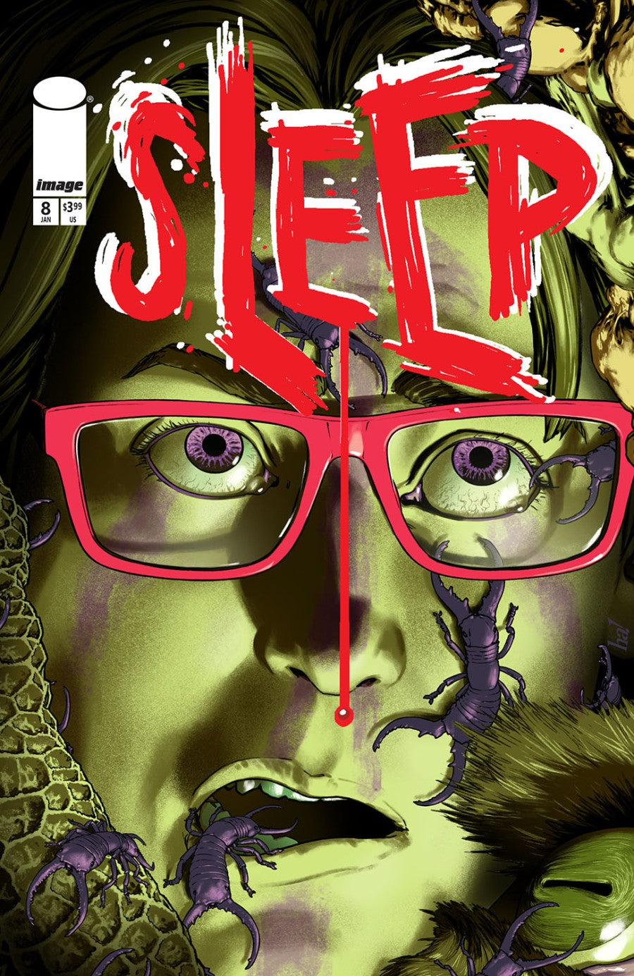 Sleep #8 Cover B Gene Ha Variant
