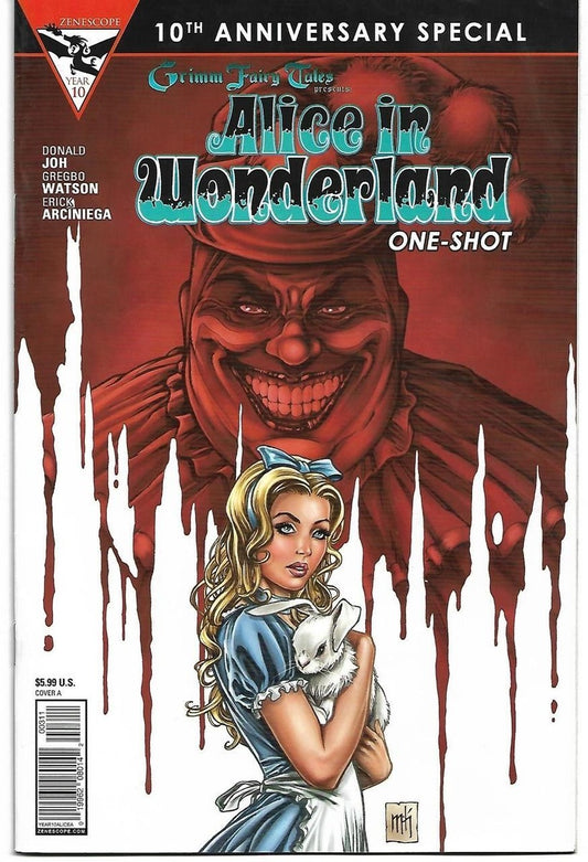 Grimm Fairy Tales Alice 10 Th Anniversary Special #3 A Cover Krome (Mature)